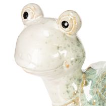 daiktų Keraminė vėžlio figūrėlė – akį traukianti svetainės puošmena, dekoratyvinė figūrėlė, 22 cm