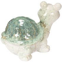 daiktų Keraminė vėžlio figūrėlė – akį traukianti svetainės puošmena, dekoratyvinė figūrėlė, 22 cm
