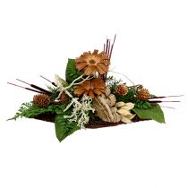 daiktų Nendrių dribsnių mišinys raudonas 100 vnt.