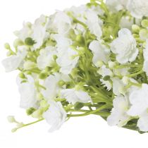 daiktų Gypsophila vainikas Mažas dirbtinių gėlių vainikas Ø18cm