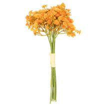daiktų Dirbtinės oranžinės kūdikio kvėpavimo šakelės gėlių kompozicijoms 30 cm 10 vnt.