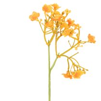 daiktų Dirbtinės oranžinės kūdikio kvėpavimo šakelės gėlių kompozicijoms 30 cm 10 vnt.