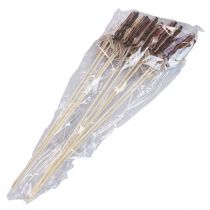 daiktų Pavasario puošmena gėlių kamšteliai mediniai drugeliai 6cm 10vnt