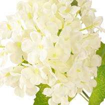 daiktų Sniego gniūžtės dirbtinė viburnum šakelė baltos gėlės L90cm