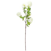 daiktų Sniego gniūžtės dirbtinė viburnum šakelė baltos gėlės L90cm