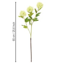 daiktų Dirbtinis žalias sniego gniūžtės krūmas, 65 cm, 2 vnt.
