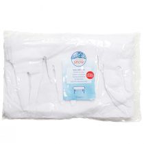 daiktų Sniego antklodė dekoratyvinė staltiesė žieminė balta 100×270cm