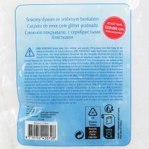 daiktų Sniego antklodė Žėručio sniego kilimas su sidabriniais blizgučiais 120×80cm