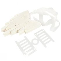 daiktų Snaigės popierinė dekoracija Žvaigždė Baltos Kalėdos Ø50cm