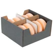 daiktų Plaukiojanti žvakė, praktiška naudoti dekoratyviniuose tvenkiniuose ir vandens baseinuose, 8 cm, 8 vnt.