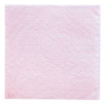 daiktų Servetėlės Pink Spring Ornaments Reljefiniai 33x33cm 15 vnt