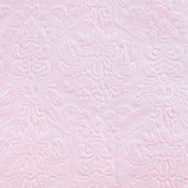 daiktų Servetėlės Pink Spring Ornaments Reljefiniai 33x33cm 15 vnt