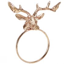 daiktų Servetėlių žiedeliai elnio metalo stalo dekoravimo rožė Ø3,5cm A 6,5cm 4vnt