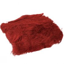 daiktų Sizalio raudonasis bordo natūralus pluoštas 300g