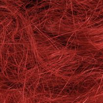 daiktų Sizalio raudonasis bordo natūralus pluoštas 300g