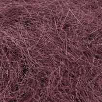 daiktų Sizalio raudonasis Bordo natūralus pluoštas Sizalio pluoštas rankdarbiams 300 g