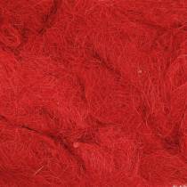 Sizalio raudona 500g natūralaus pluošto