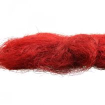 Sizalio raudonasis bordo natūralus pluoštas 300g