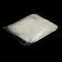 daiktų Balta sizalio žolė rankdarbiams. Dekoratyvinė natūrali medžiaga vestuvėms, Velykoms ir Kalėdoms. 300 g