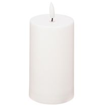 daiktų Saulės LED žvakė saulės žvakė balta šilta balta Ø7cm H15cm