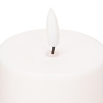 daiktų Saulės LED žvakė saulės žvakė balta šilta balta Ø7cm H15cm