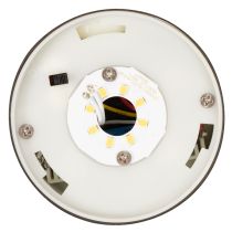 daiktų Saulės energija varomas sodo šviestuvas su judesio jutikliu, LED, 34 cm