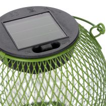 daiktų Apvalus LED saulės žibintas, puikiai tinkantis sodui ar terasai, atmosferinis apšvietimas, 12 cm