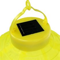 daiktų Šviesos diodas su saulės baterija 20cm geltonas
