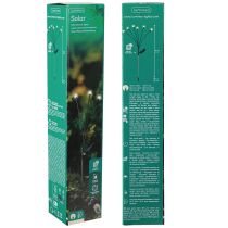 daiktų Saulės šviesos lauko LED strypinis šviestuvas šiltai baltas 70cm 3vnt