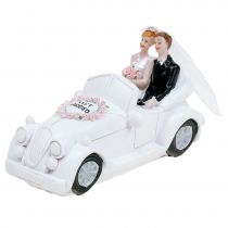 Pinigų dėžutė vestuvinis automobilis 14,5 cm