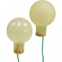 daiktų Mini Kalėdiniai kamuoliukai kremo mišinys matinis/blizgus Ø20mm 140 vnt