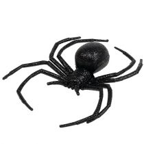 Voras juodas 16cm su žėručiu