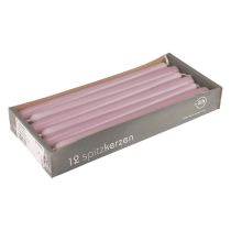 daiktų Kūginės žvakės Wenzel žvakės alyvinė 250/23mm 12 vnt