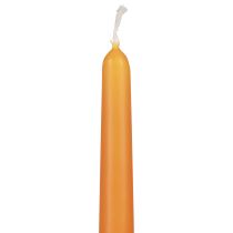 daiktų Kūginės žvakės Wenzel žvakės oranžinės 250/23mm 12 vnt