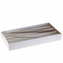 daiktų Kūginės žvakės vienspalvės varinės metalinės 34mm×240mm 4 vnt