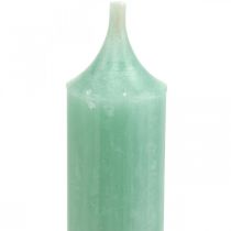 Žvakės trumpos Žvakės Green Jade kilpai Ø21/110mm 6vnt