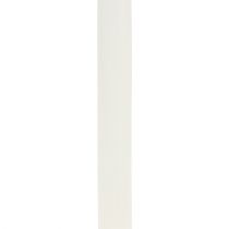 daiktų Kūginės žvakės vienspalvės kreminės baltos 21×240mm 12 vnt