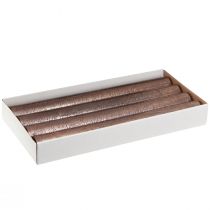 daiktų Kūginės žvakės vienspalvės vario lakuotos 34x300mm 4 vnt