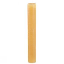 daiktų Kūginės žvakės vienspalvės medaus žvakės 34x240mm 4 vnt