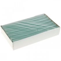 daiktų Žvakių lazdelės vienspalviai žalia 21×240mm 12vnt