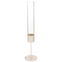 daiktų Modernus 45 cm stiklinis cilindrinis žvakidis