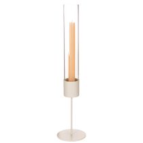 daiktų Modernus 45 cm stiklinis cilindrinis žvakidis