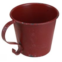 daiktų Kūginis žvakių laikiklis vintažinis puodelis dekoratyvinis vyno raudonas Ø9,5cm H8cm 3vnt