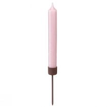 daiktų Žvakių laikiklis lazdele užkimšimui rūdžių ruda Ø22mm H10,5cm 12 vnt.