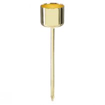daiktų Žvakidėžės lazdelė aukso kamščiui Ø22mm H10,5cm 12 vnt