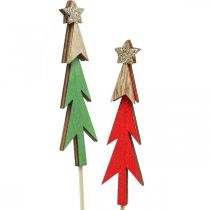 Kalėdų segtukas eglės gėlių smeigtukas 9,5 cm 16 vnt