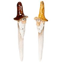 daiktų Dekoratyvinė sodo nykštuko figūrėlė augalų vazonams, 16 cm, 2 dalys