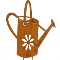 Gėlių kamštelių laistytuvas, sodo kamštis iš metalo, rūdžių apdaila L39cm