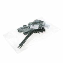 daiktų Metalinis kištukas rožinis sidabriškai pilkas, baltas plautas metalas 20cm × 11,5cm 8 vnt.