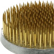 daiktų Ežiukas apvalus Kenzan žalvarinis gėlių ežiukas 70mm